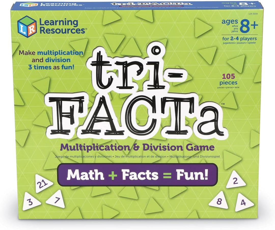 Juego Tri-facta Multiplicación Y División Niños