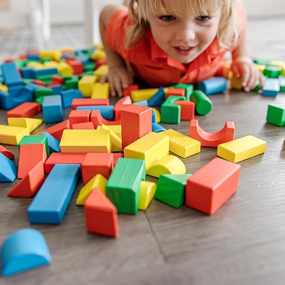 Bloques Logicos De Madera Motricidad Fina 200 Piezas Niños