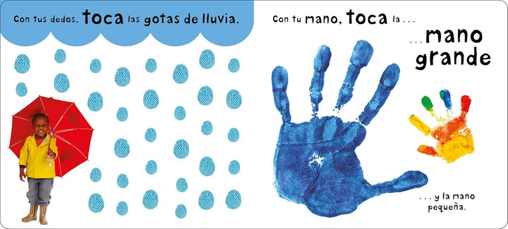 Libro Mira, Toca, Siente Estimulación Temprana Para Niños