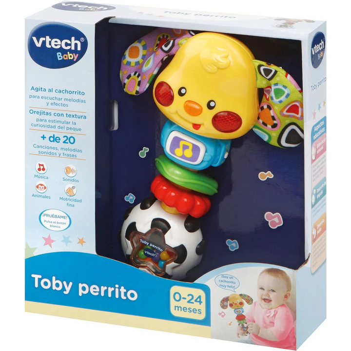 Juguete Estimulación Perrito Toby Para Bebés