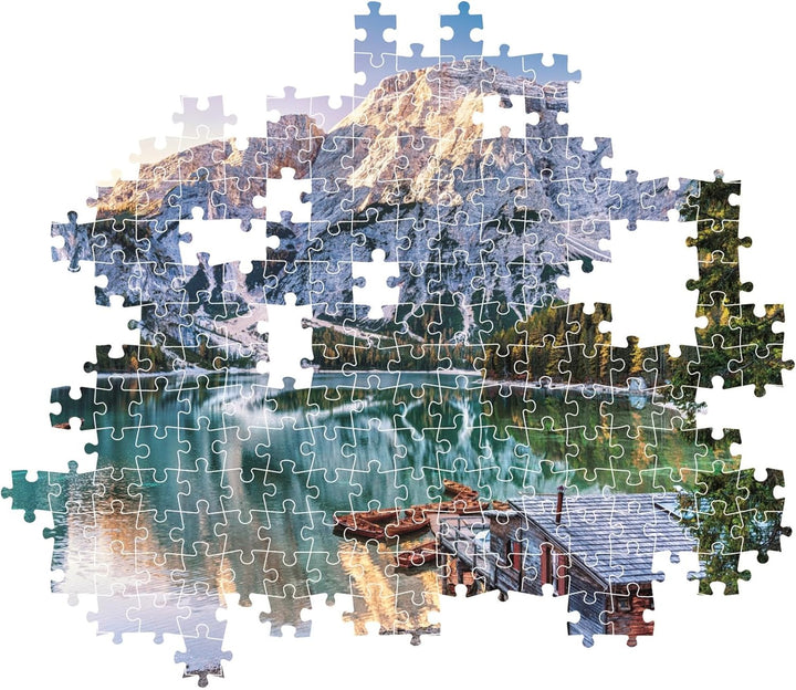 Rompecabezas 1000 piezas Lago Braies Italia