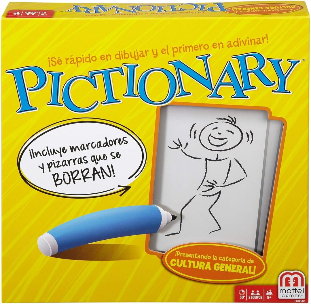 Juego De Mesa Pictionary Mattel familia