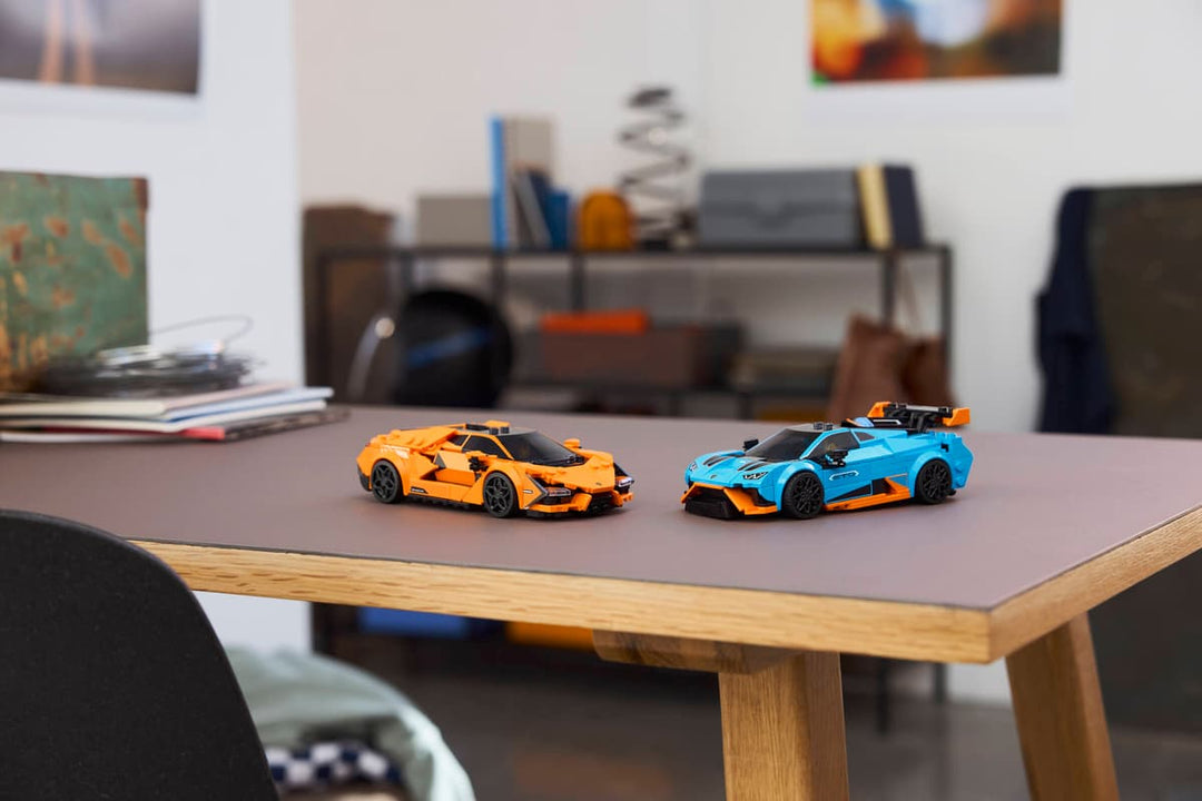 Juego Construcción Lamborghini Revuelto Y Hura Lego Niños