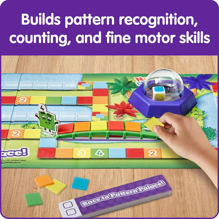 Juego De Mesa Carrera De Bloques Numérico Para Niños