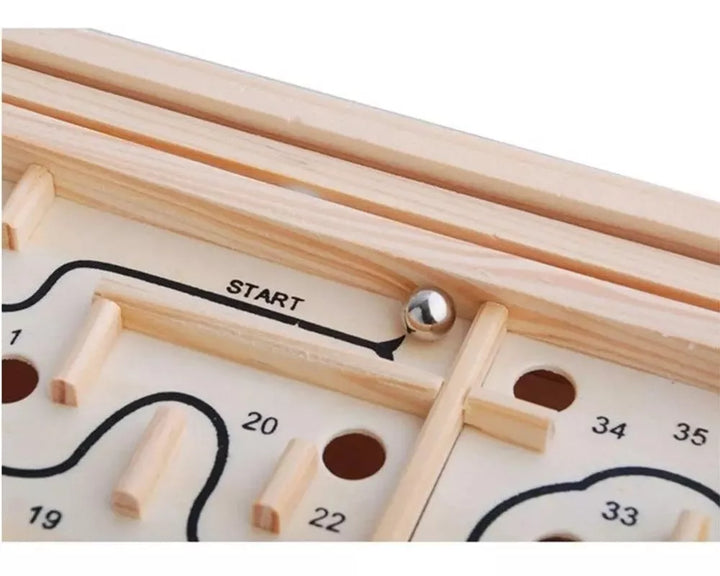 Juego Didáctico De Laberinto De Madera  Niños