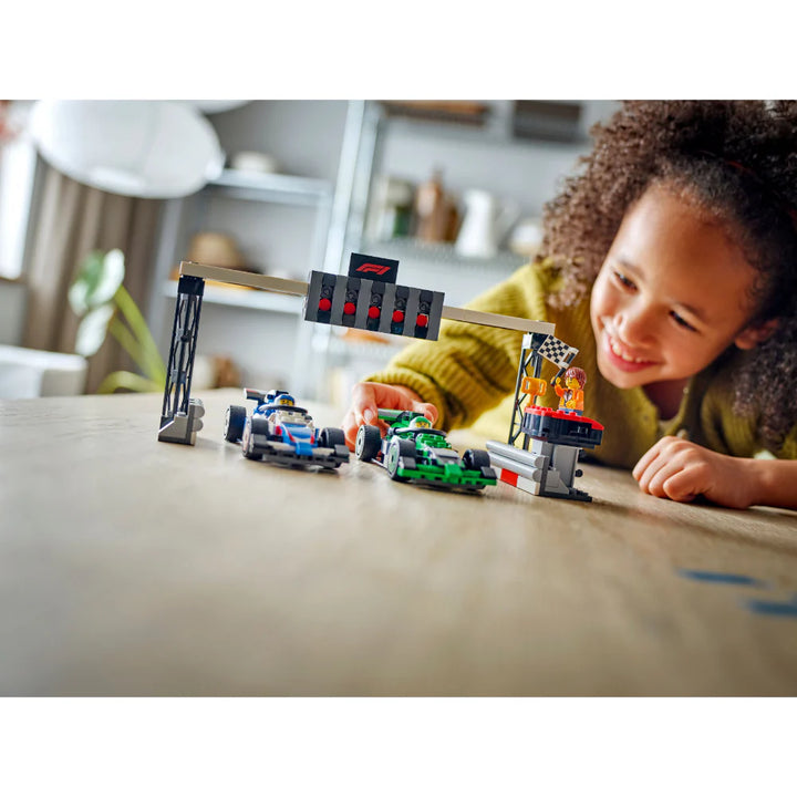 Juego De Construcción Parrilla De F1 Coches De Carrera Niños