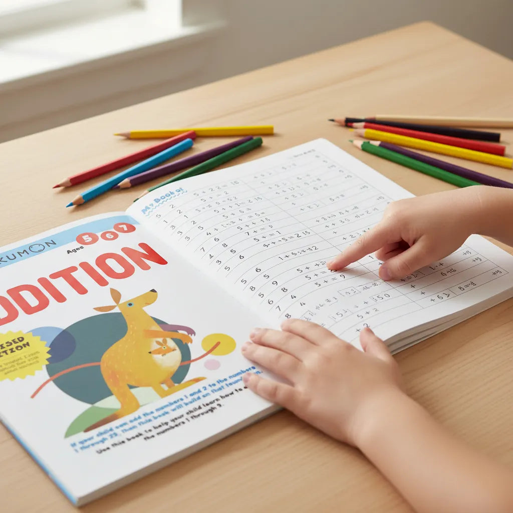 Libro Kumon Actividades De Sumas En Ingles Para Niños