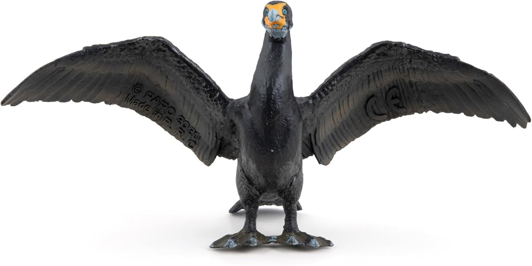 Figura Coleccionable Cormorán Papo Pintada A Mano