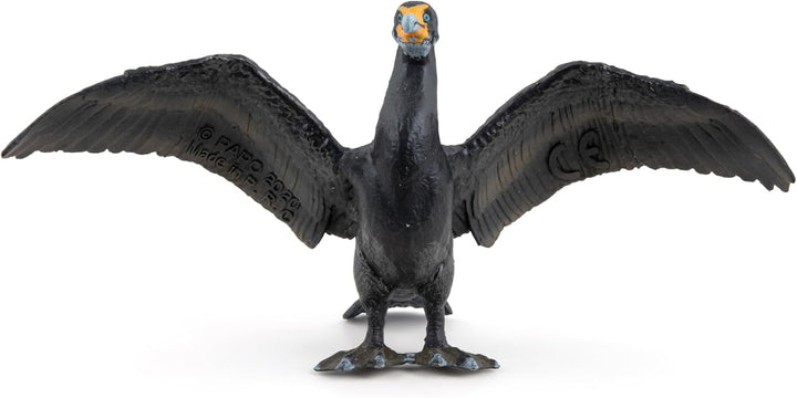 Figura Coleccionable Cormorán Papo Pintada A Mano