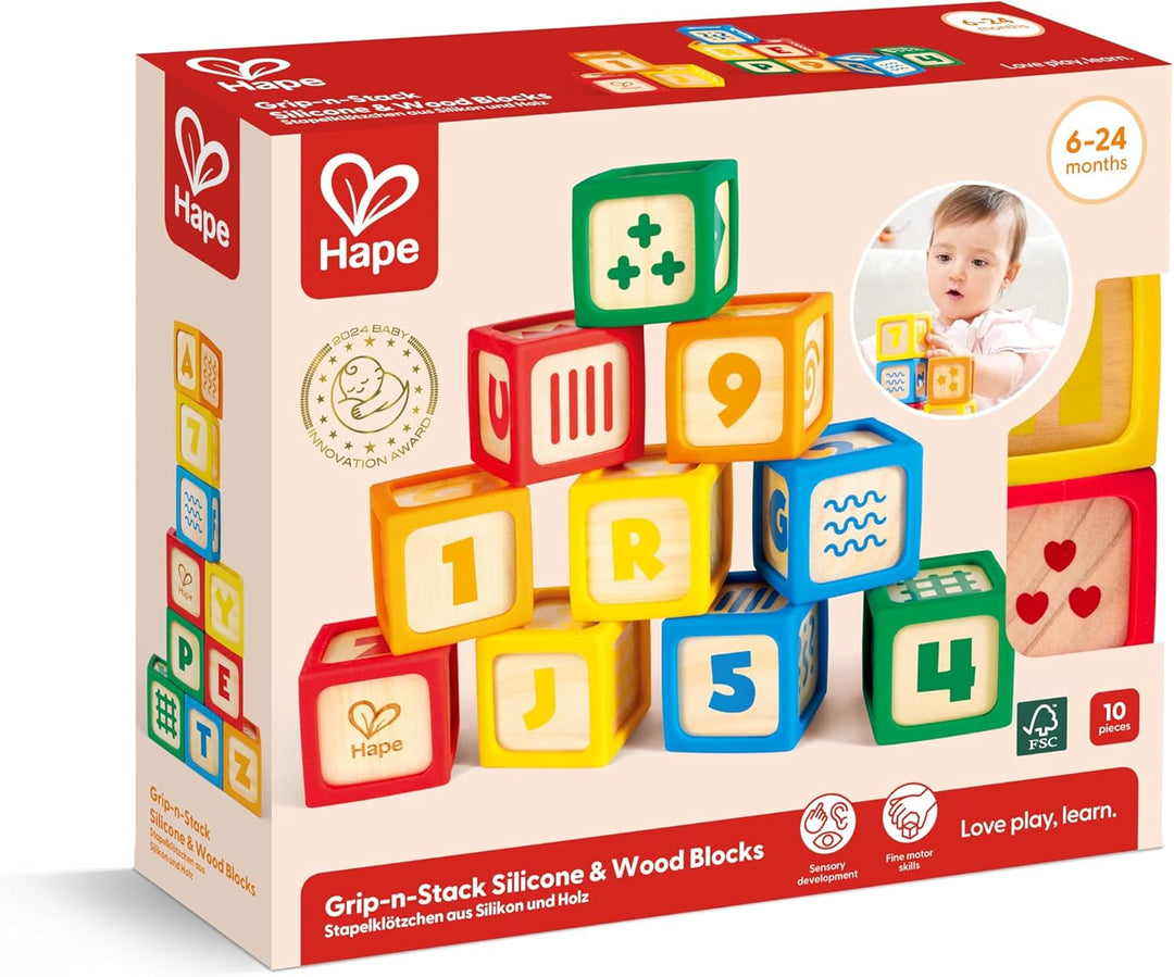 Bloques Didácticos Numeros y Colores Para Niños