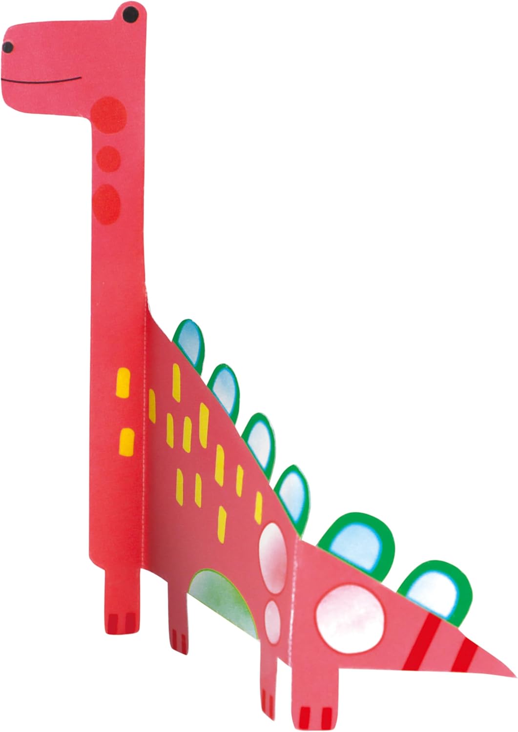 Set Acuarela Y Origami Dinosaurio Para Niños
