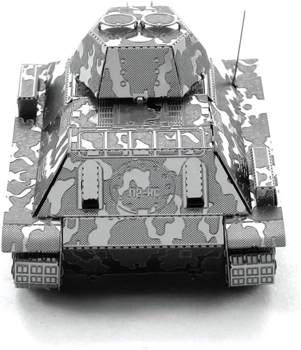 Rompecabezas Modelo Metal Earth T-34 Para Niños Adultos