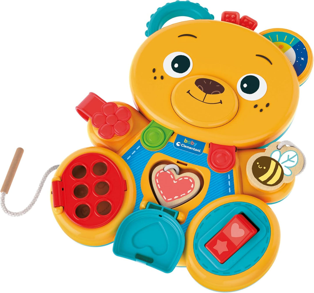 Juguete Oso Actividades En Madera Para Bebés
