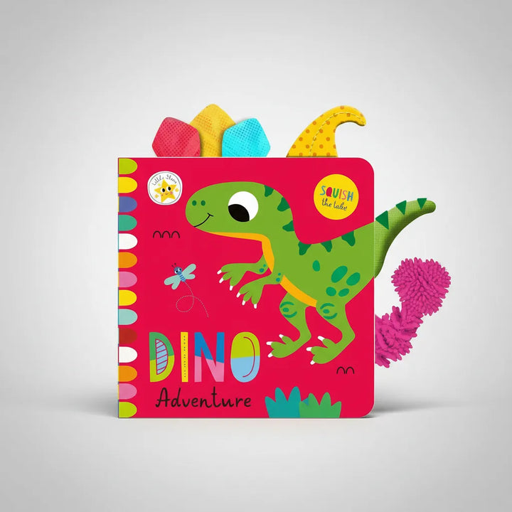 Libro Interactivo Dino Adventure Con Texturas Bebés