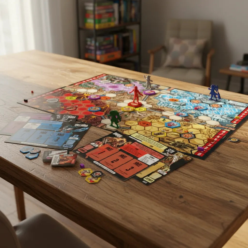 Juego De Mesa Zombienation Estrategia 2080 Para Niños