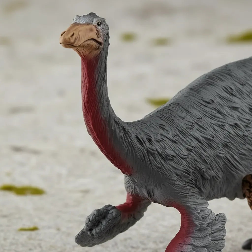 Figura Coleccionable Gallimimus Pintada A Mano Schleich