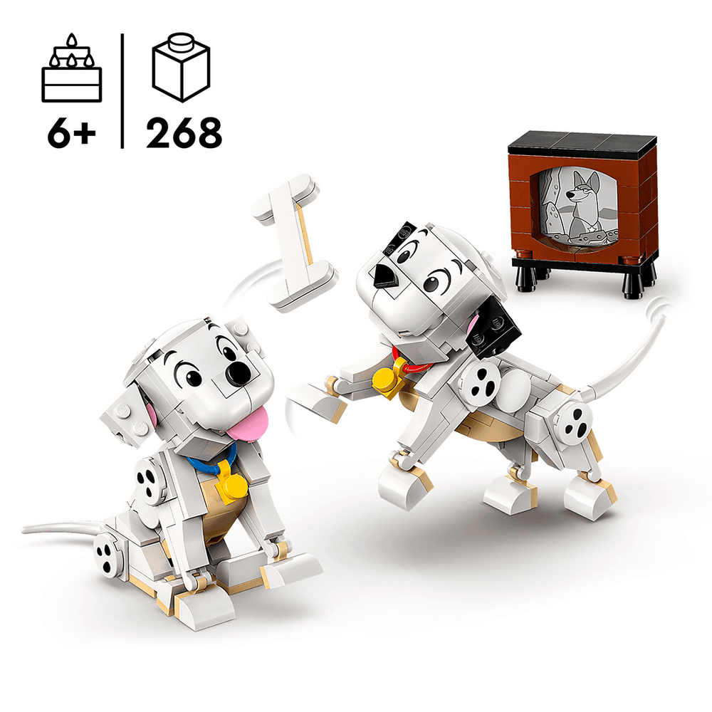 Juego Disney Lucky Y Penny 101 Dálmatas 268 Piezas Niños