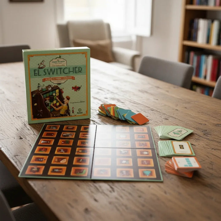 Juego De Mesa El Switcher Estrategia Para Niños Y Adultos