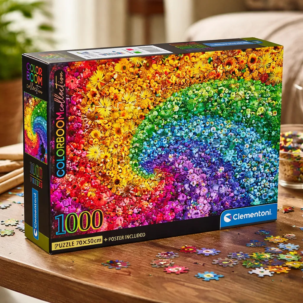 Rompecabezas 1000 Piezas Colorboom Whirl Clementoni
