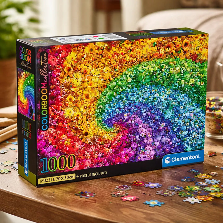 Rompecabezas 1000 Piezas Colorboom Whirl Clementoni