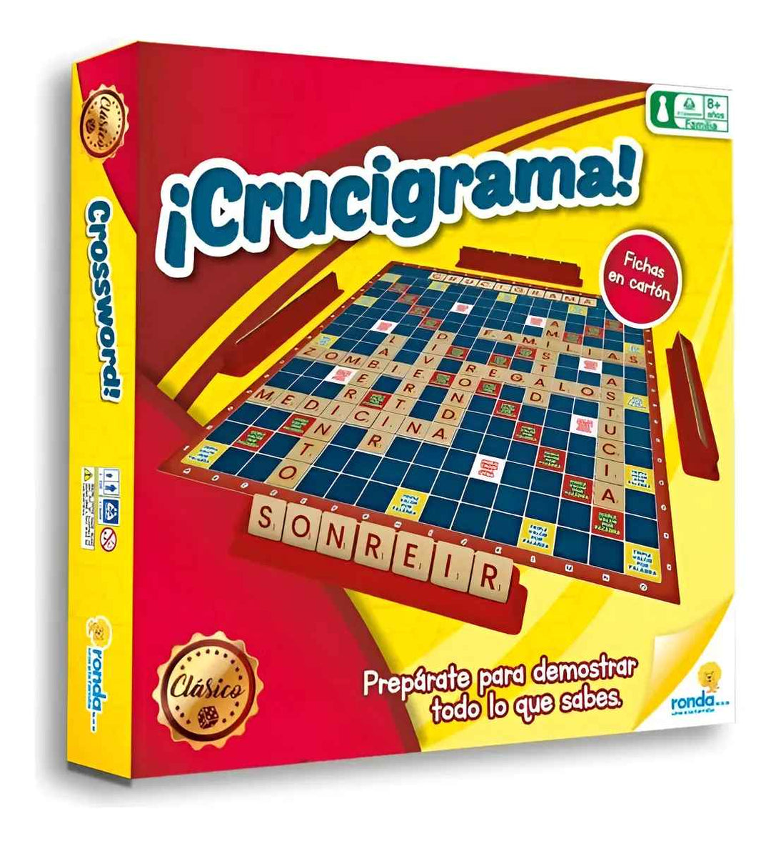 Juego De Mesa Crucigrama Clásico Familia