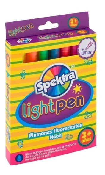 Marcadores con luz UV