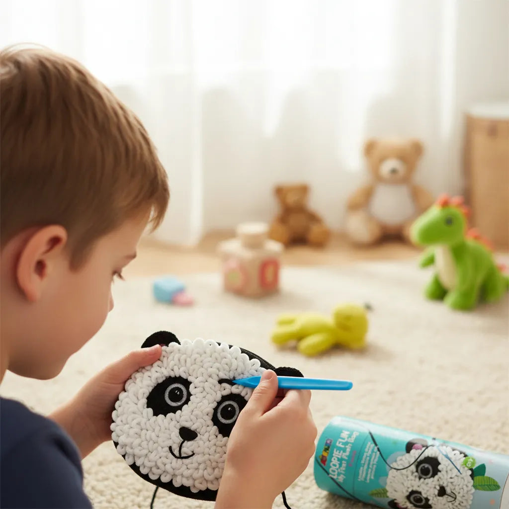 Set De Arte Y Manualidades Bolsos De Panda