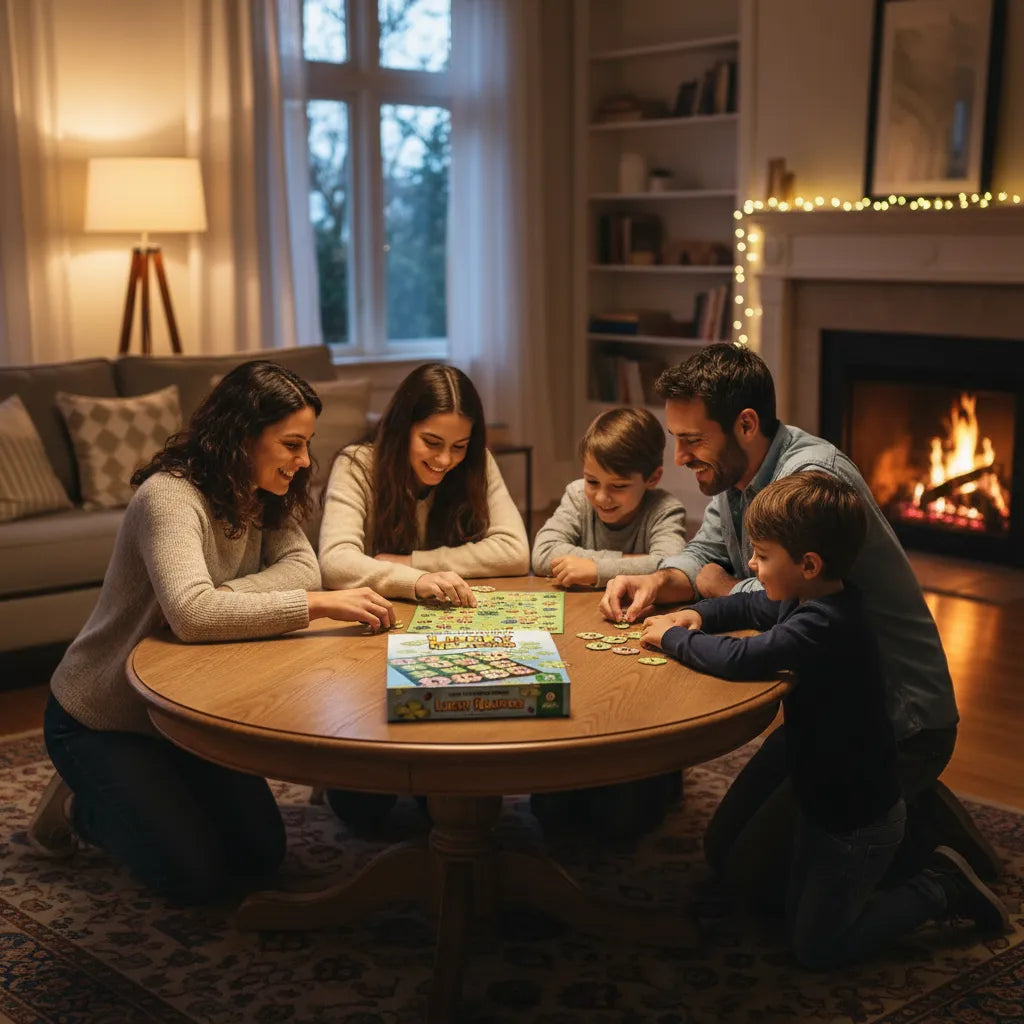 Juego De Mesa Lucky Numbers 2021 Estrategia Niños Y Adultos