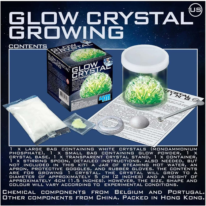Juego Experimento Científico De Cristal Verde niños