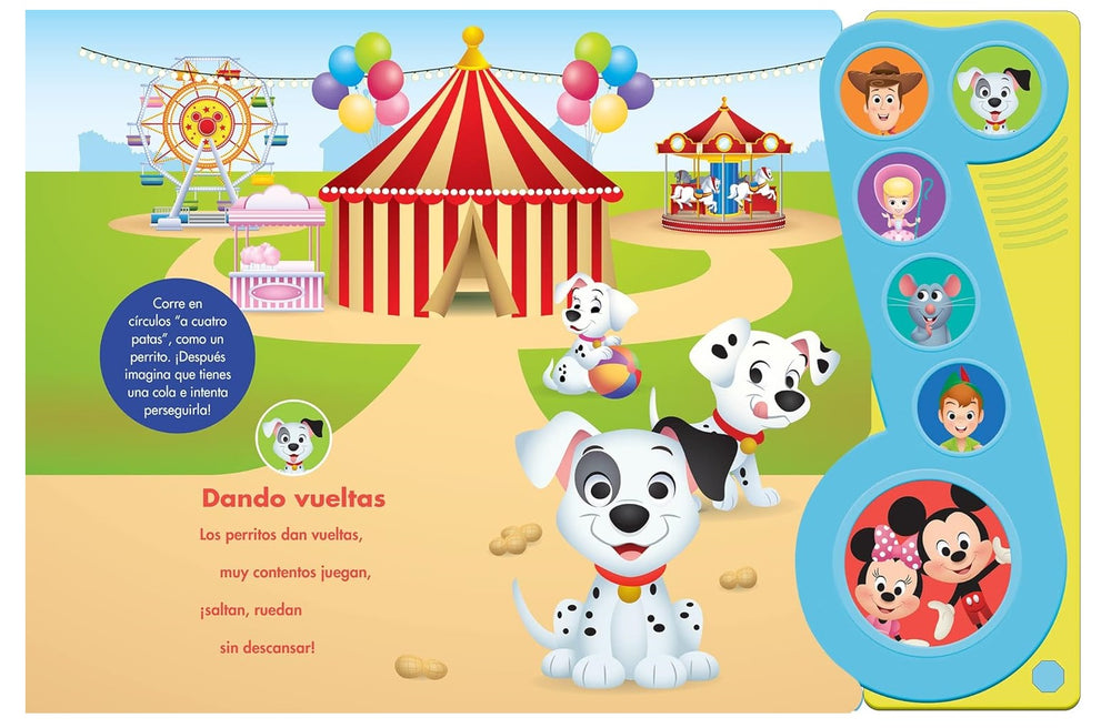 Libro Musical Disney Baby Para Niños