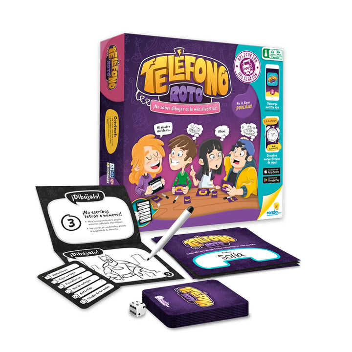 Juego De Mesa Estrategia Teléfono Roto Para Familia