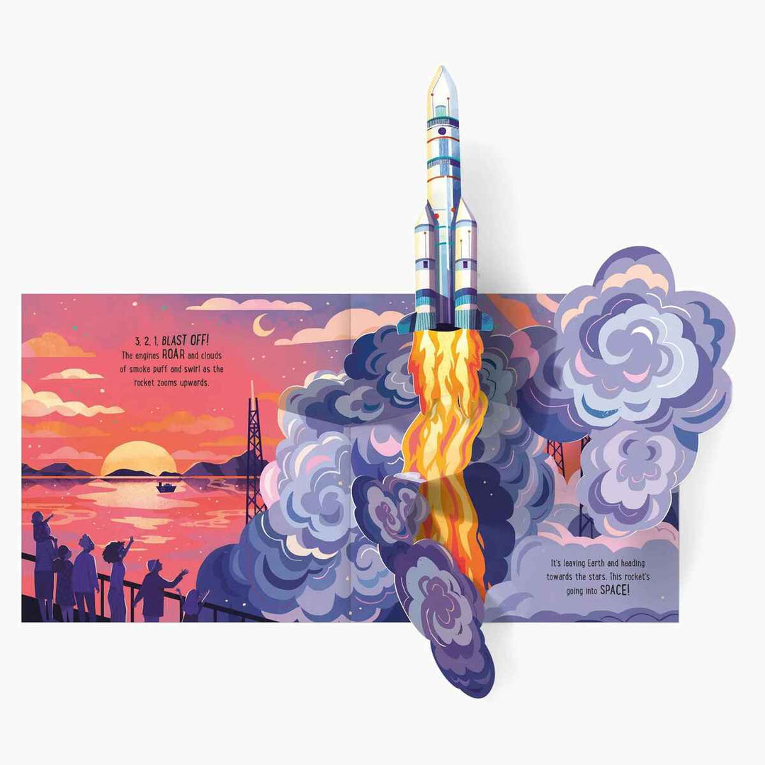 Libro Infantil Pop-up Espacio Aventura Para Niños