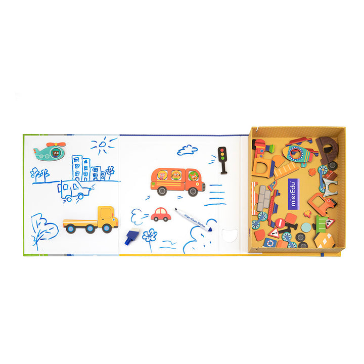 Juego De Arte Magnético Vehículos Para Niños