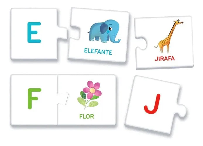 Juego Memoria Aprendiendo El Abecedario Para Niños