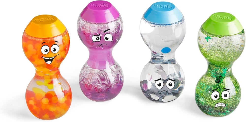 Juego Botellas Sensoriales Emocionales Para Niños
