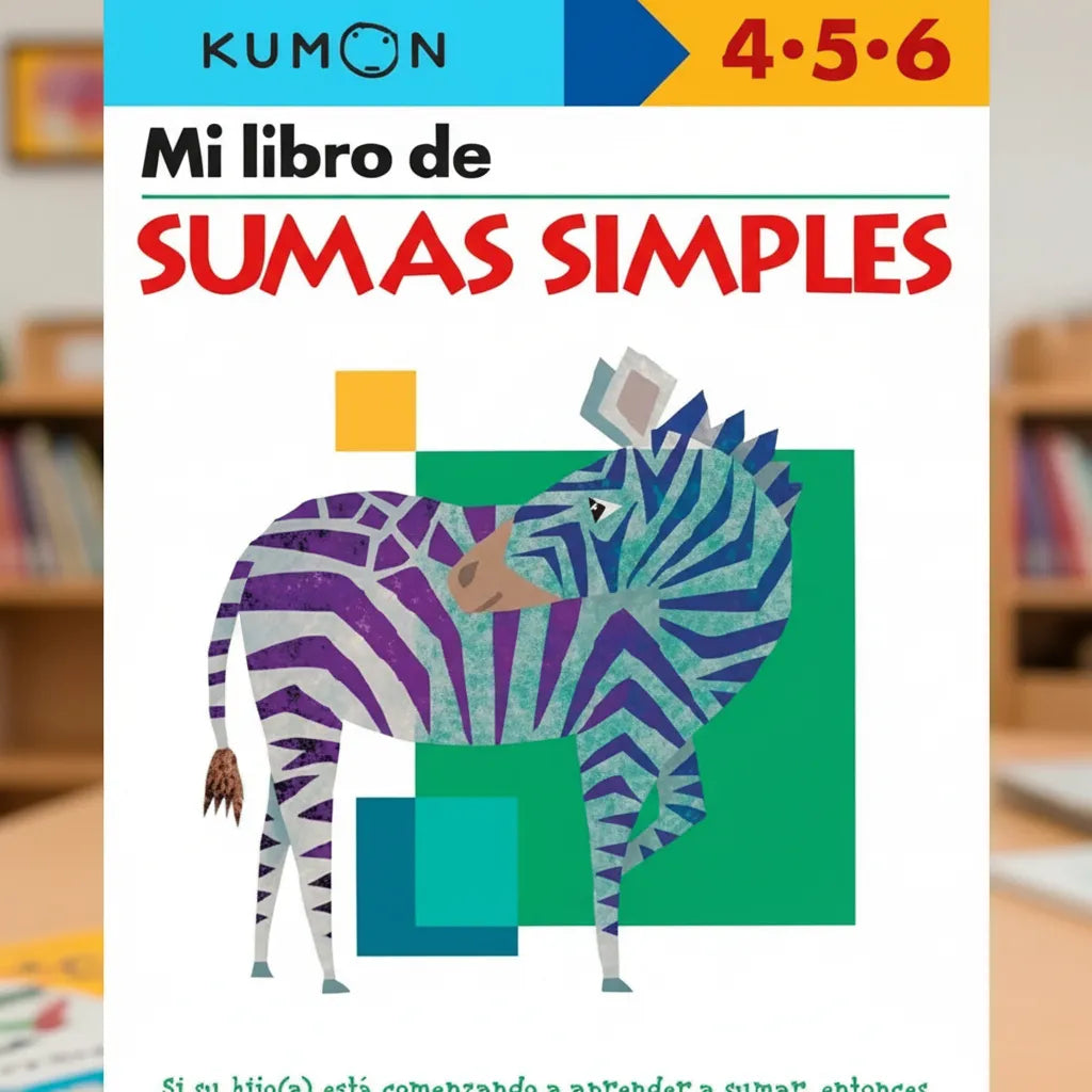 Libro Kumon Mi libro de sumas simples para niños