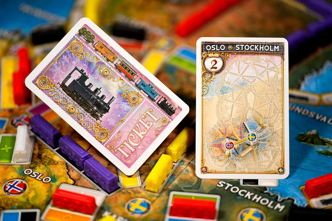 Juego De Mesa Aventureros Al Tren Aurora Boreal