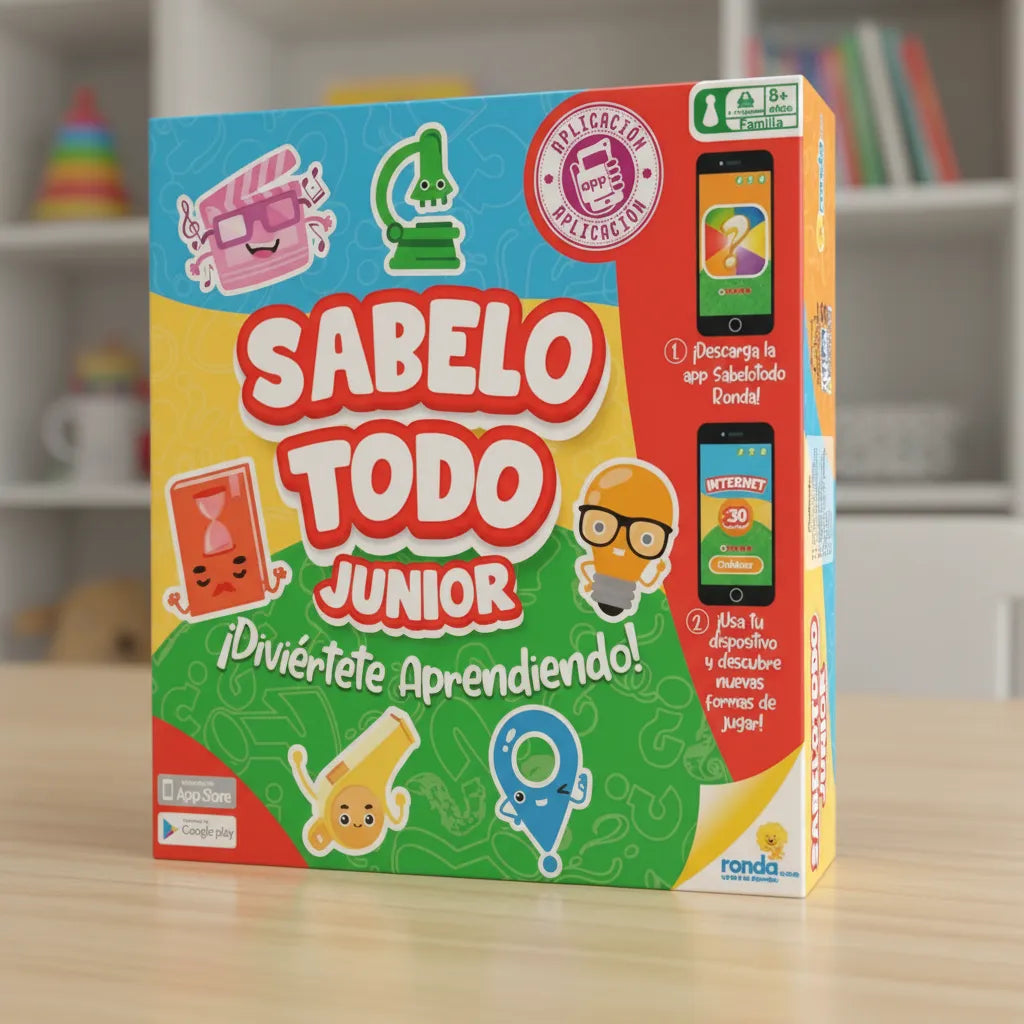 Juego De Mesa Sabelo Todo Junior Ronda familia