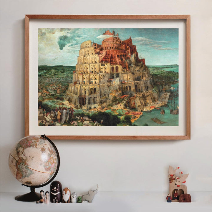 Rompecabezas 1500 Piezas Arte Torre De Babel