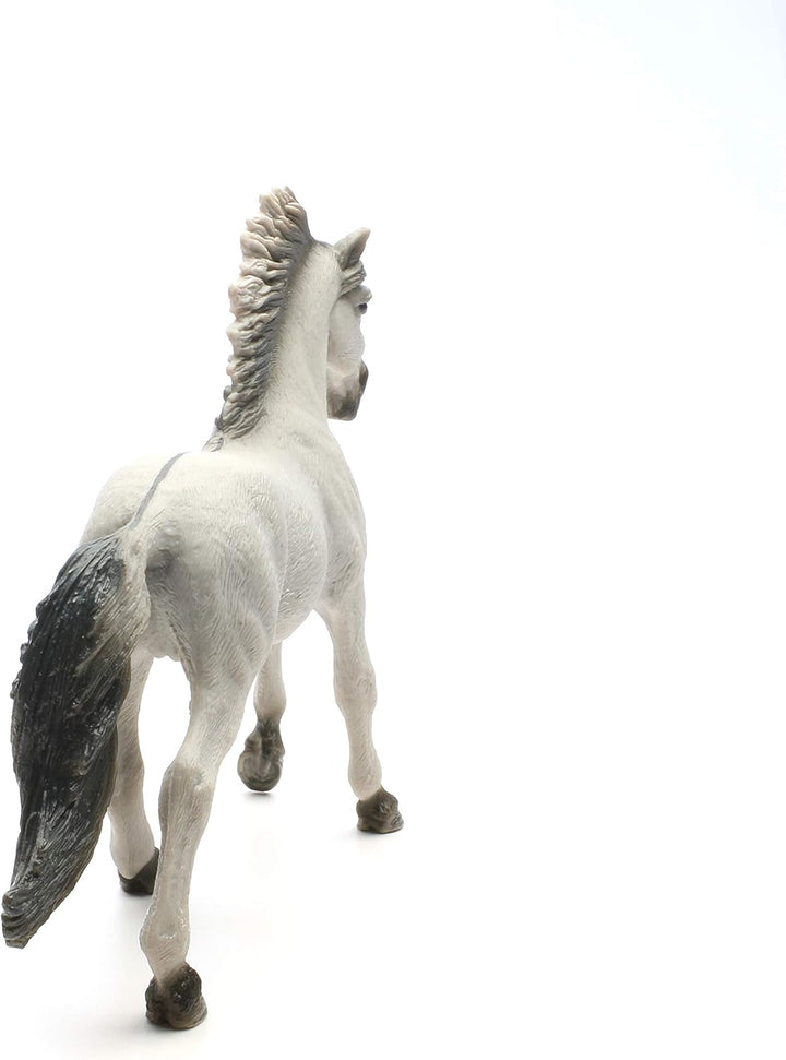 Figura Semental Mustang Sorraia Pintada A Mano