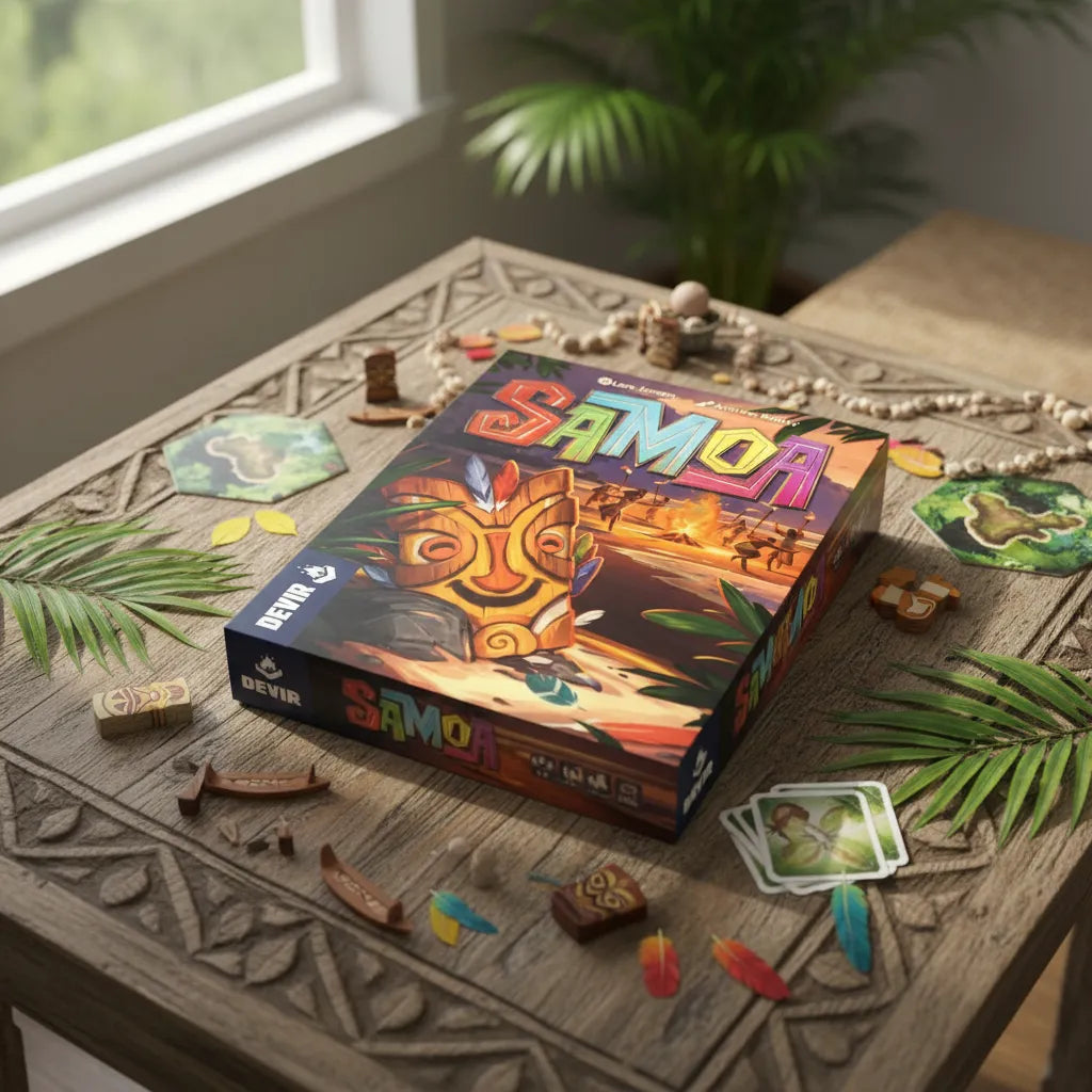 Juego De Mesa Samoa Estrategia  Adultos Niños