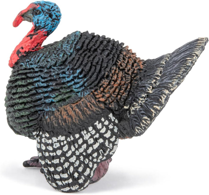 Figura Coleccionable Pavo Pintada A Mano Papo