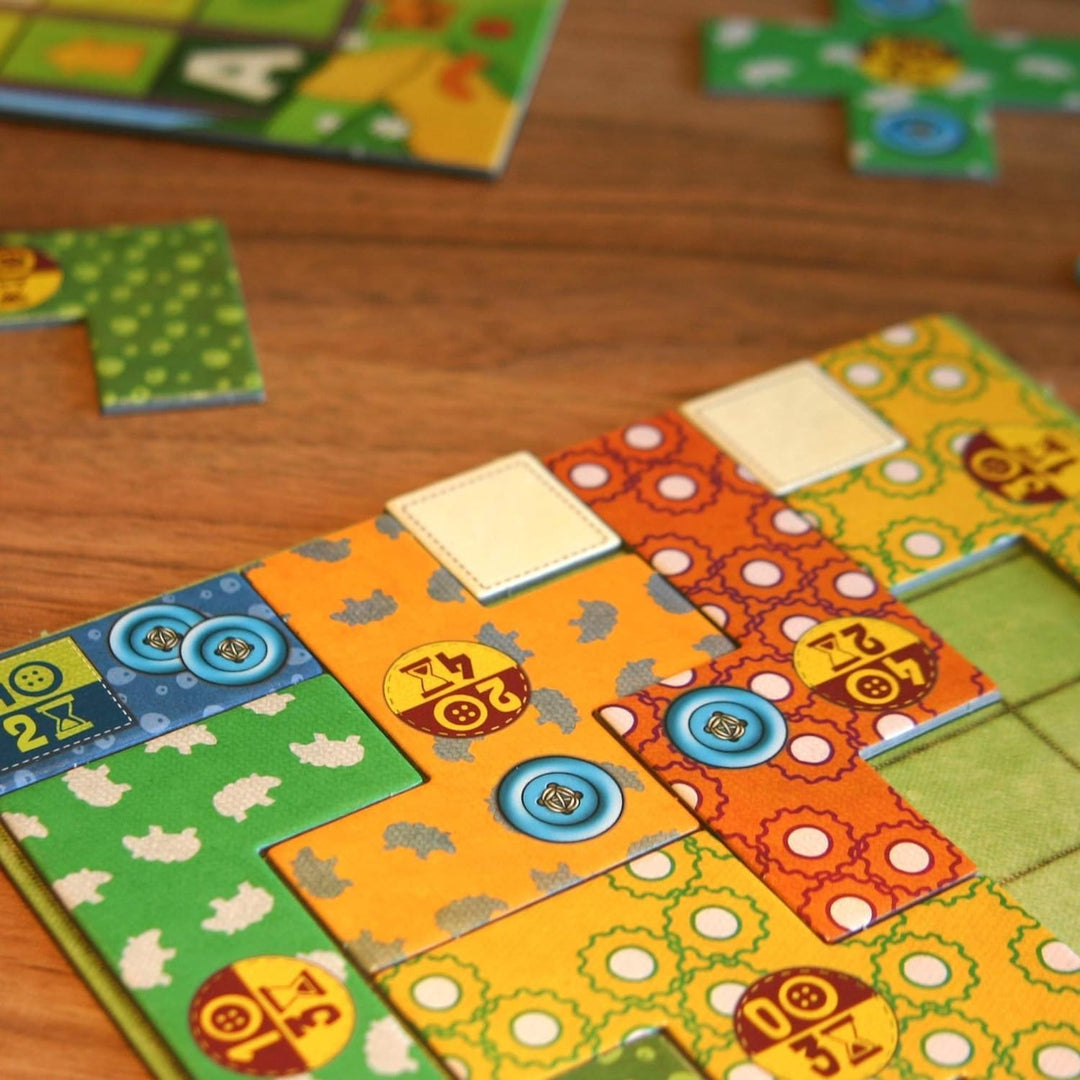 Juego De Mesa Patchwork Expréss Estrategia Devir Para Niños