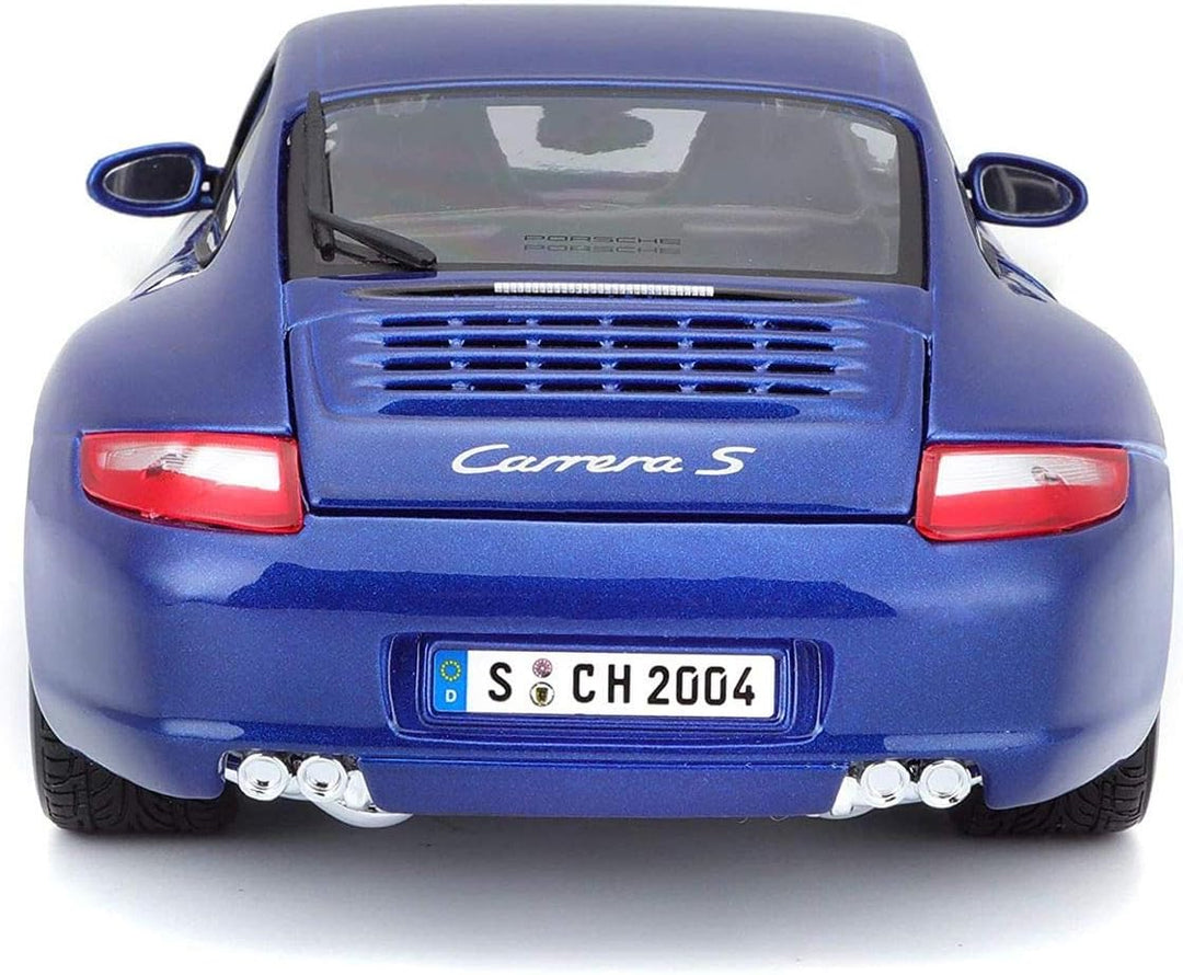 Carro Coleccionable 1/36 Porshe 911 Carrera 4s Azul