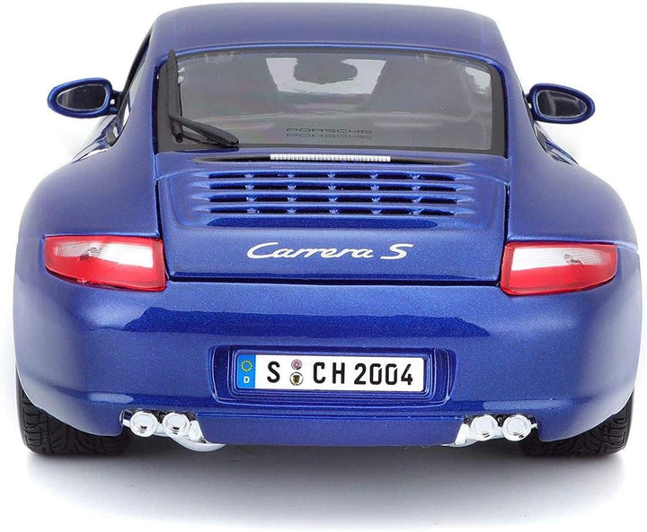 Carro Coleccionable 1/36 Porshe 911 Carrera 4s Azul