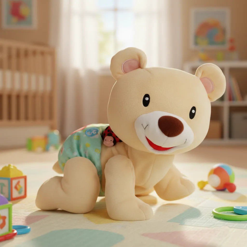 Juguete Interactivo Osito Gateos Para Bebés