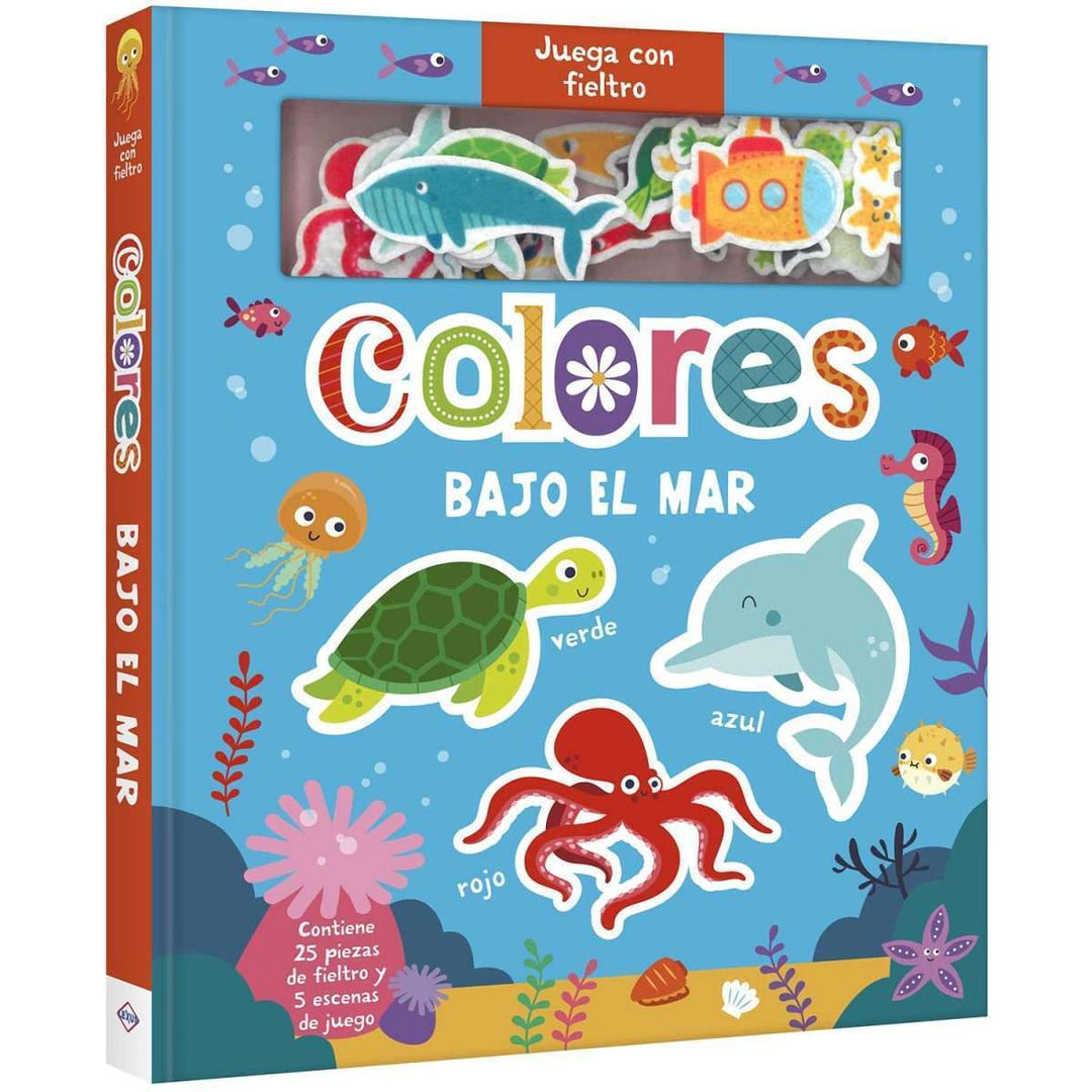 Libro Infantil Colores Bajo El Mar Niños