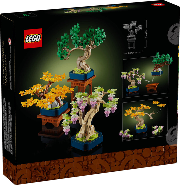 Juego De Construcción Mini Árboles Bonsái  Lego Original
