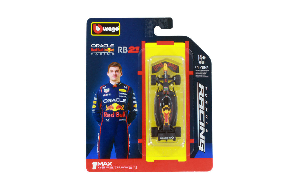 Carro A Escala 1/64 Race Formula Red Bull Rb21