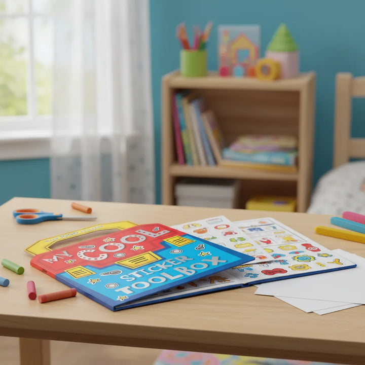 Libro De Actividades My Cool Sticker Toolbox